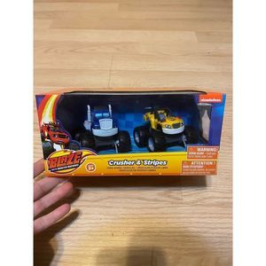 Blaze and the Monster Machines crusher and stripes